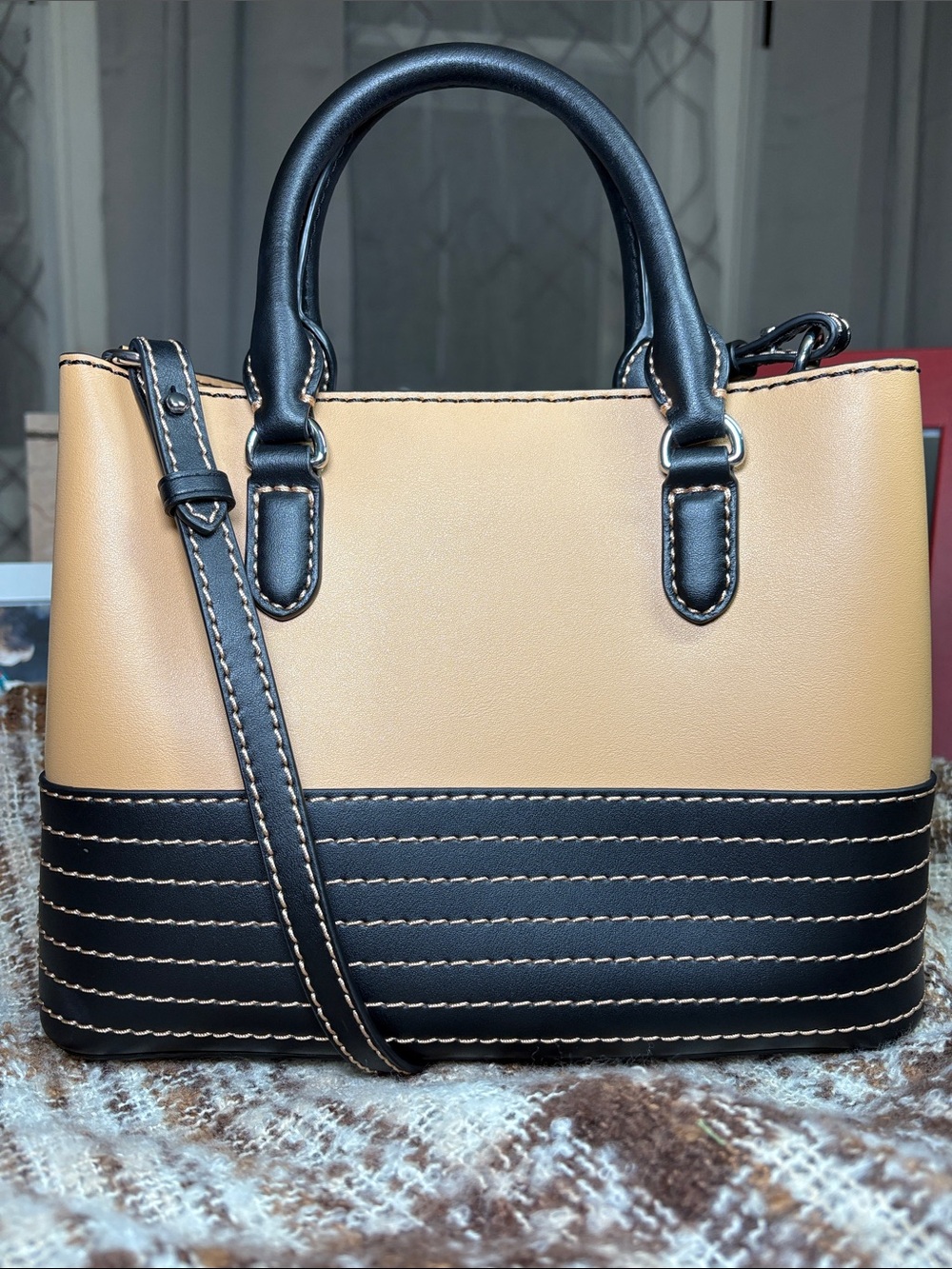 LAUREN Ralph Lauren Leather Small Marcy Satchel 8x10x4.5 SoldOut NWOT Style 6264 - Picture 4 of 16